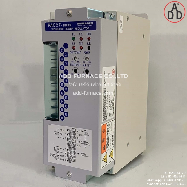 PAC27P415-01000N010 | Shimaden Thyristor Power Regulator (1)